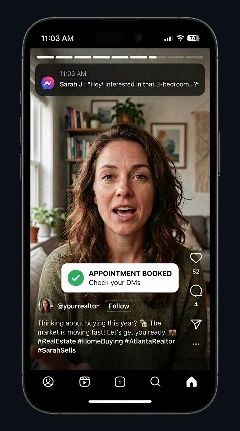 AI Ad Engine — watch AI turn your content into a retargeting campaign that reaches all your followers